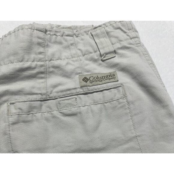 Columbia Canvas Hiking Shorts Women’s Size 14 tan - Picture 6 of 7